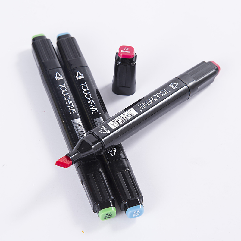 TOUCHFIVE Markers set 12 30 40 80 Colors Dual Tips Alcohol Graphic Sketching Markers Pen for Bookmark Manga Drawing Art Supplies