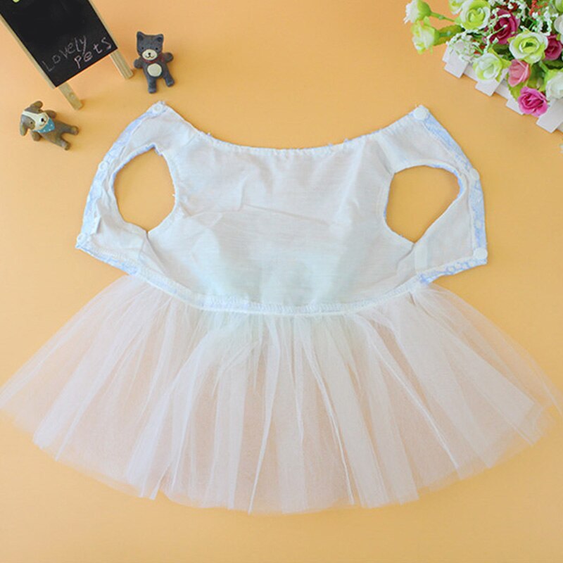 Doux chien robe de mariée jupe été robes pour animaux de compagnie pour petits chiens chiot chat vêtements Chihuahua Shih Tzu vêtements ubranka dla psa