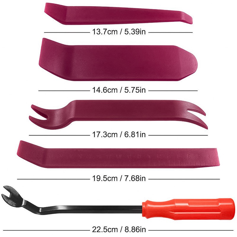 Auto Door Clip Panel Trim Removal Tool Kits Navigation Blades Disassembly Plastic Car Interior Seesaw Conversion Repairing Tool