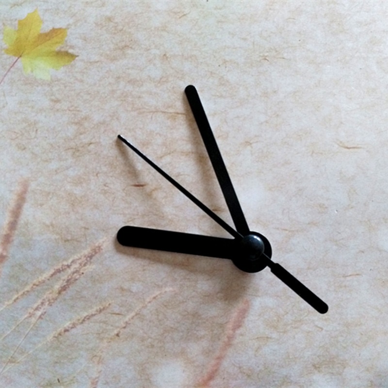 Clock With Needle 50Sets Short Black Metal Quartz Clock Needle Clock Hands For DIY – Grandado
