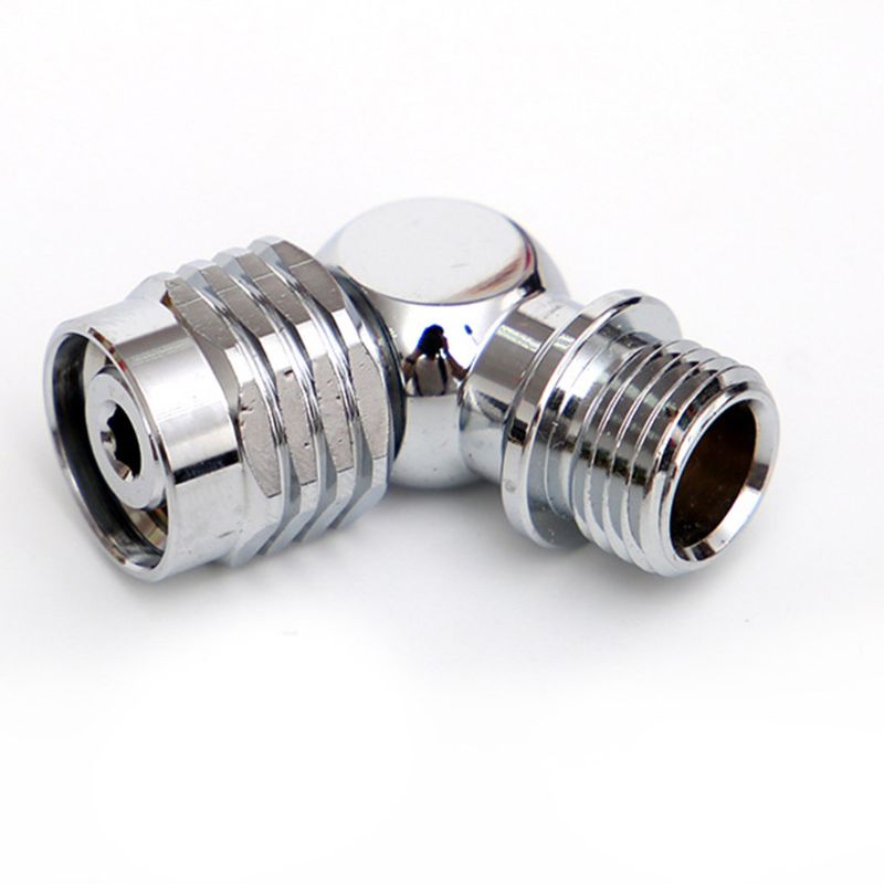 90/110/360 graders drejelig slangeadapter 2nd- trins dykkerregulatorstik  r9ce: 110 grader