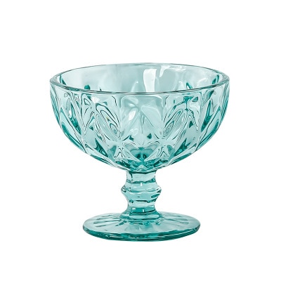 Ins Restaurant Cocktail Wine Glass Cup Goblet Ice Cream Yogurt Goblet Pudding Dessert Dish High Bowl Cake Snack Container
