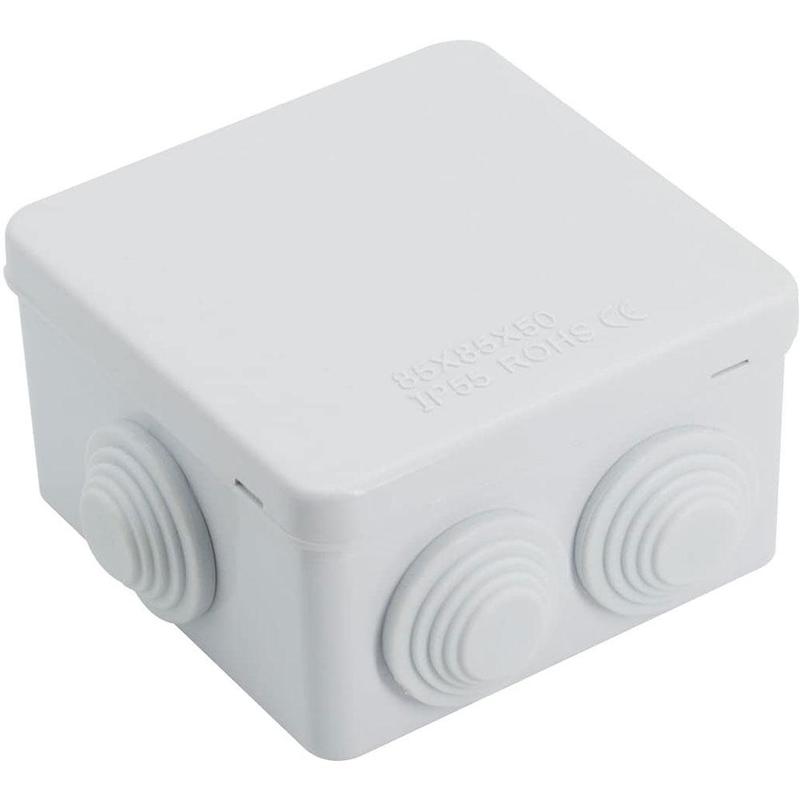ABS Plastic IP55 Waterproof Junction Box DIY Outdoor Electrical Connection box Cable Branch box