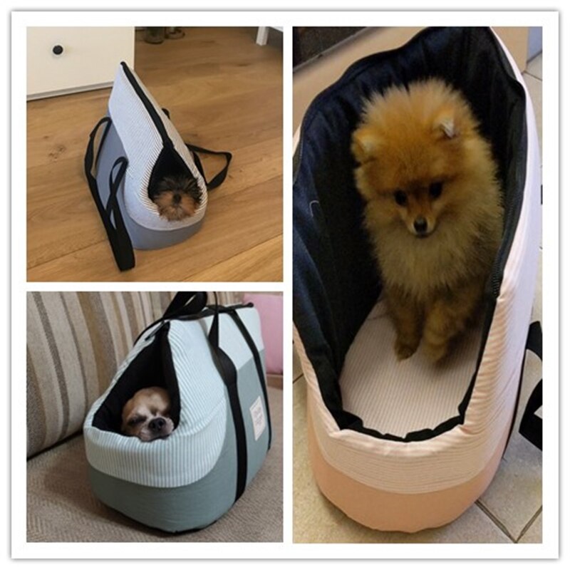 Gato plegable para transportar al aire libre, bolso de viaje para perros, bolso portátil transpirable para mascotas, bolsas frontales para gatos pequeños y medianos
