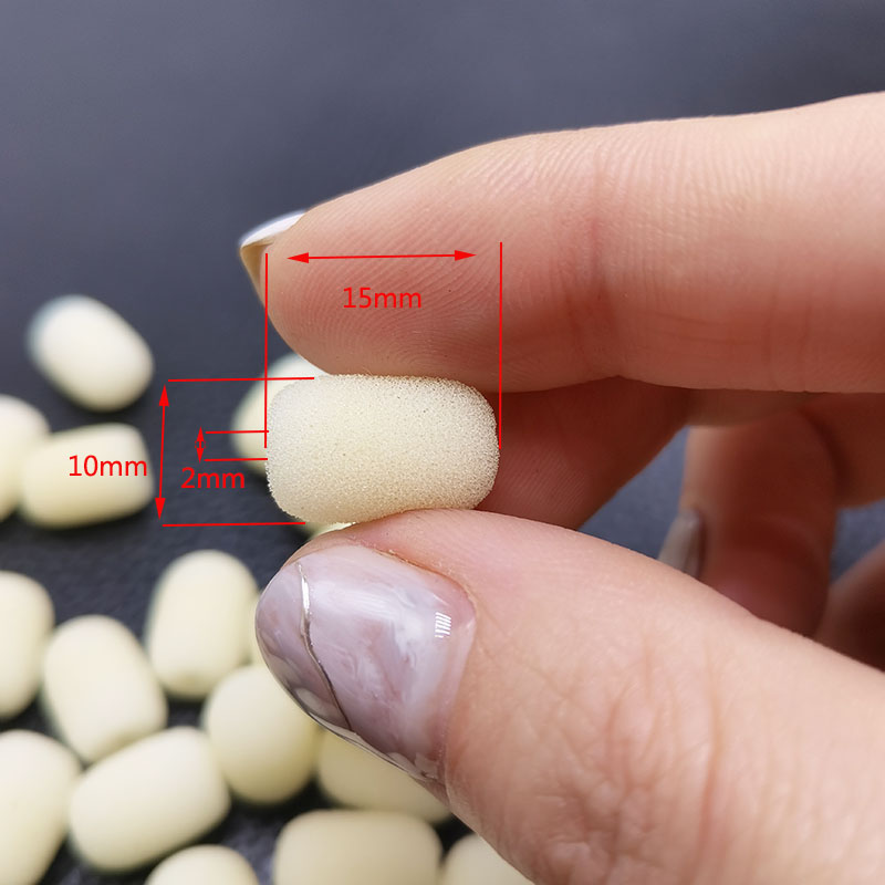 5pcs/lot Invisible Microphone Special Foam Cover Smallest Skin Color Mini Mic Sponge Microphone Replacement Windscreen
