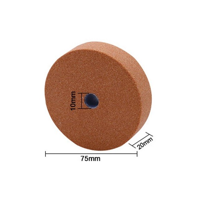 3inch Grinding Wheel Polishing Pad Sanding Disc Metal Grinding Head Grinding Stone Polishing Machine Metal Grinder Rotating Tool: Gold