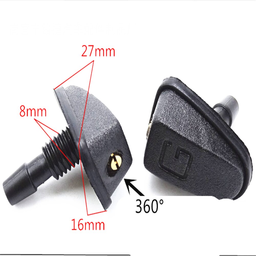 Buses Lave-glace Pour Jeep Grand Cherokee (2005-2013) - 2 Pièces, Référence 68260443AA, Compatible Mitsubishi Galant - 11