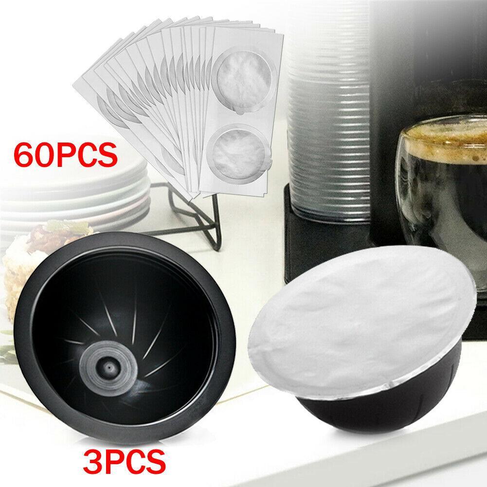 Tappo riutilizzabile per capsule Nespresso Vertuo e VertuoLine coperchio coperchio in Silicone ricaricabile per alimenti compatibile con baccelli originali