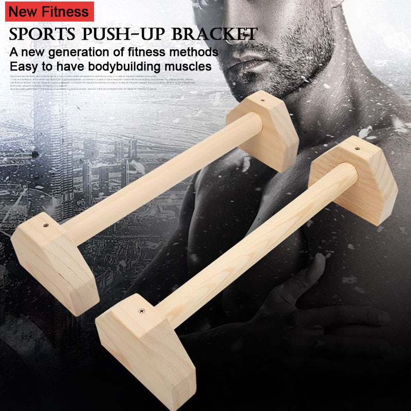 Form for fitness push-ups gymnastiksal træning brystet h-formet træ calisthenics håndstand parallel stang dobbelt stang