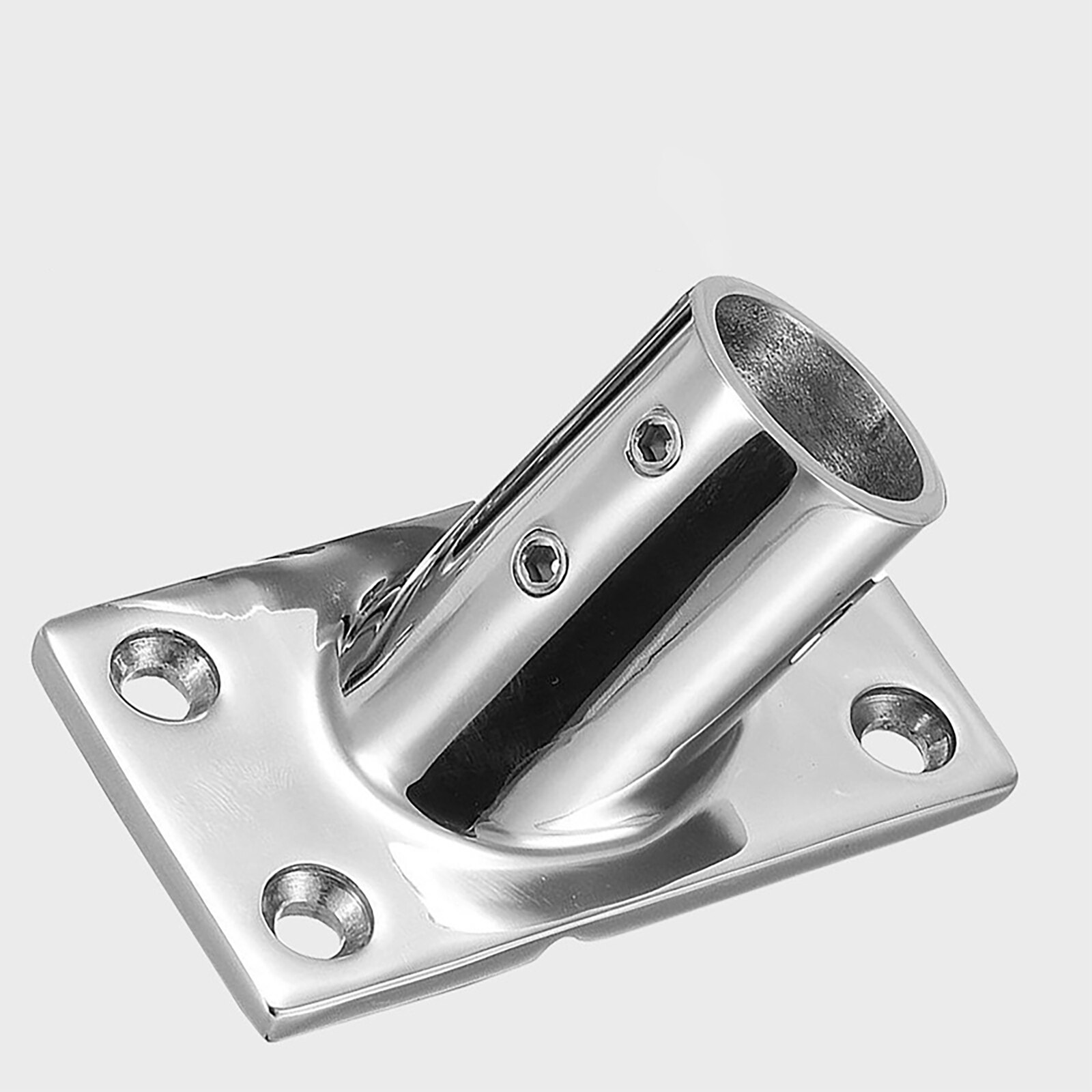 Marine Hardware Boat Rectangular Base Marine Boat Handrail Fitting Hardware Stainless Steel Boat Accesssory