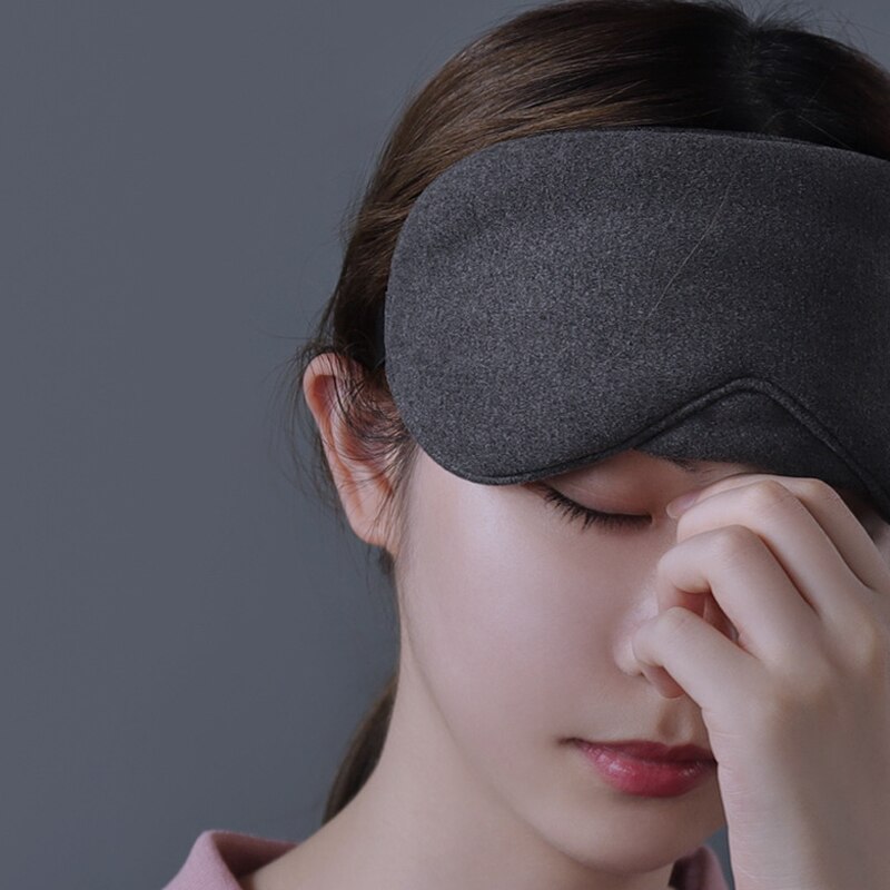 1Pc Slaapmasker Slapen Blinddoek Soft Eye Mask Eye Cover Masker Ooglapje Cover Travel Relax Cover Blindfold eye Care Tool