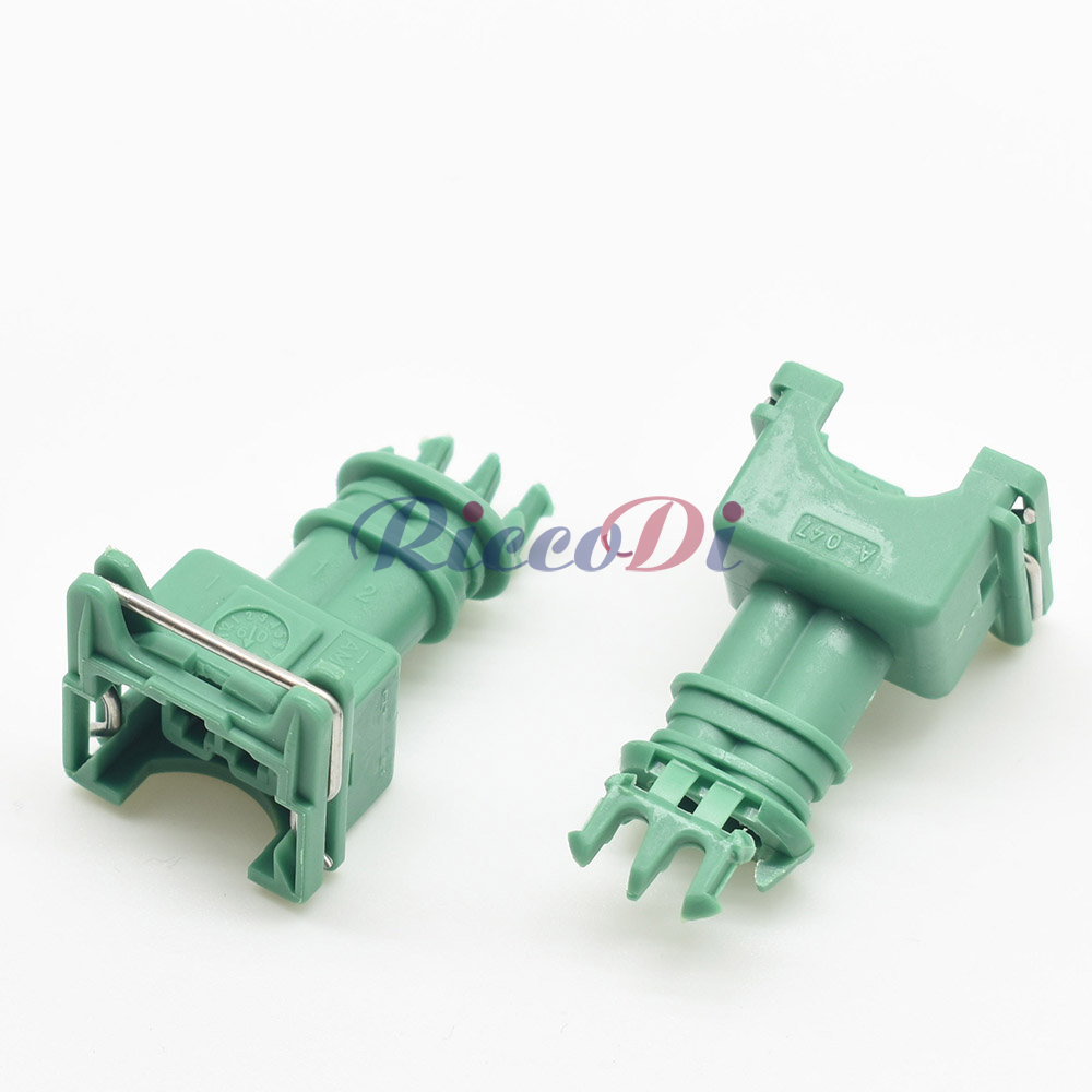 1 set 2-pins EV1 auto-brandstofinjector-stekkerconnector Junior Power Timer JPT Jetronic-kits 282189 -1 Voor auto groen blauw geel grijs: MEERDER