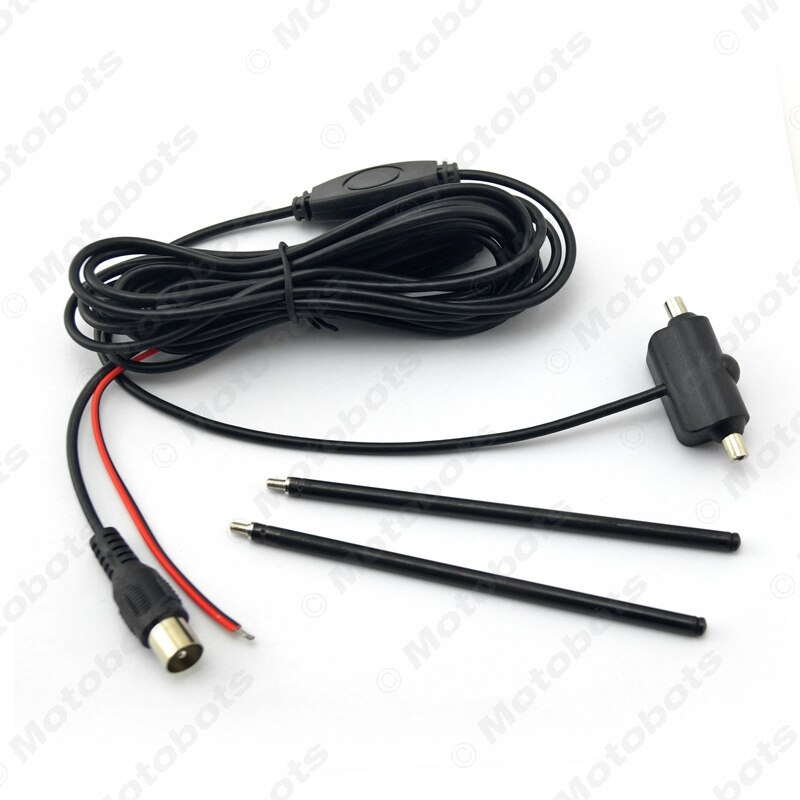 FEELDO 3 Meter Auto IEC Stecker Aktive Antenne Mit Integriertem Verstärker Für Digitale TV Auto Antenne # HQ911