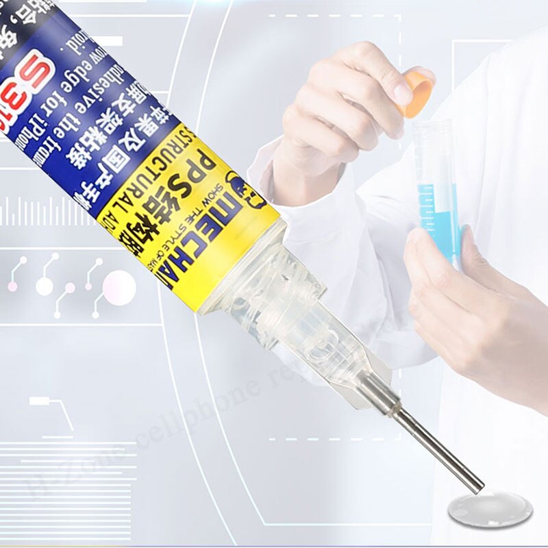 Mechanic Frame Glue S310 PPS Screen Narrow Frame adhesive fast bonding Structural Sealant for iPhone Huawei Ipad bracket bonding