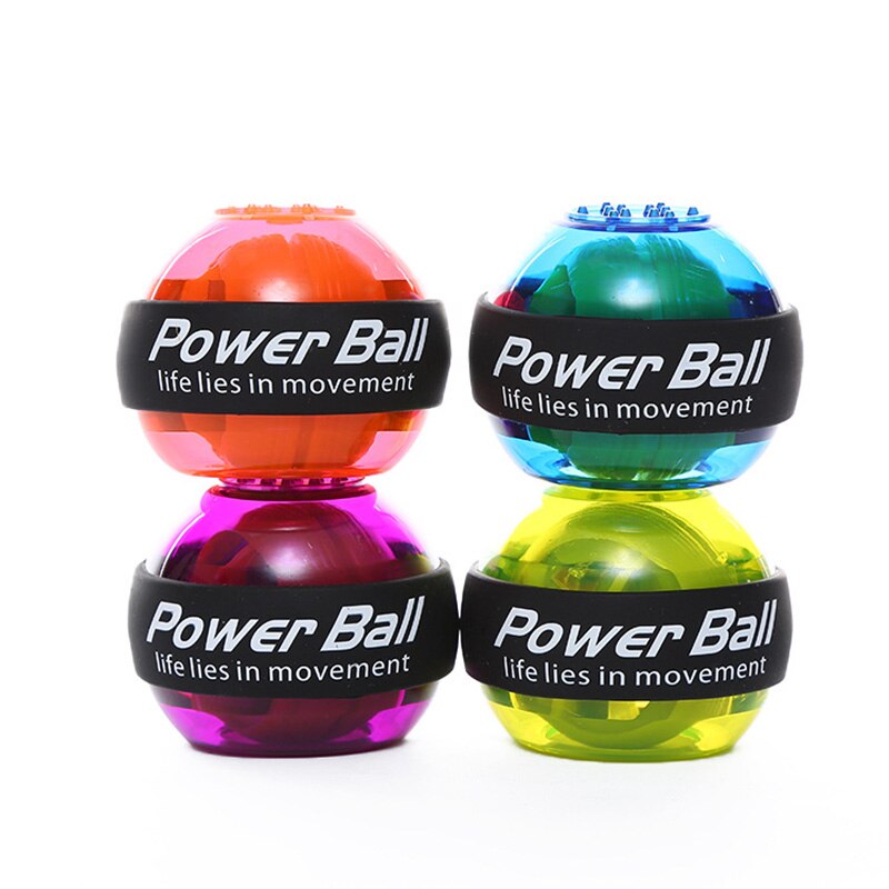 LED Wrist Ball Trainer Gyroscope Machine Fitness Strengthener Gyro Power Ball Arm Exerciser Powerball Exercise Machine Powerball
