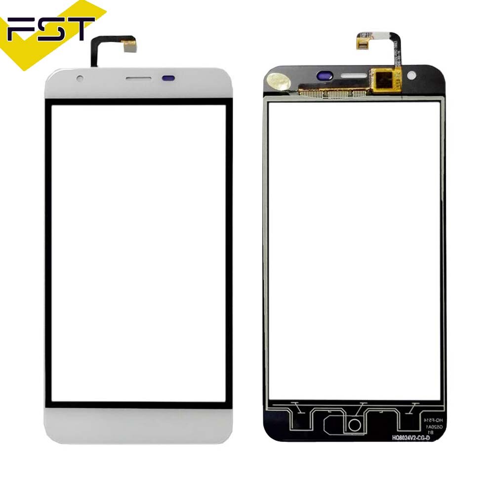 Pantalla táctil negra para Oukitel K7000 pantalla táctil digitalizador Panel táctil Sensor de vidrio para reparación de teléfono K7000 + herramientas gratuitas