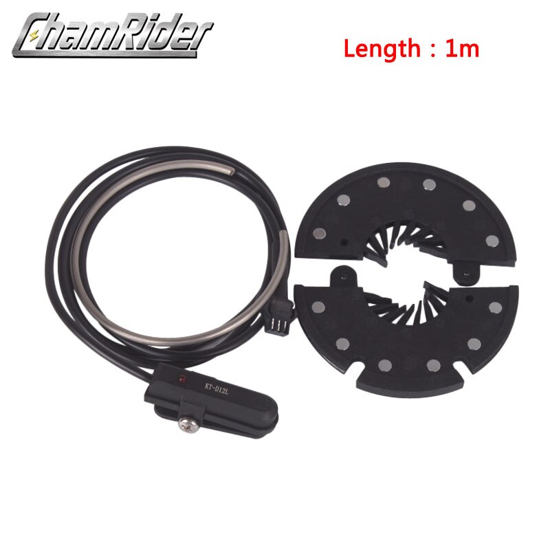 ChamRider KT PAS Pedal Assist Sensor V12L D12L BZ-4(8) BZ-10C Julet Waterproof Connector 6 Magnets Dual hall Sensors 12 Signals: D12L