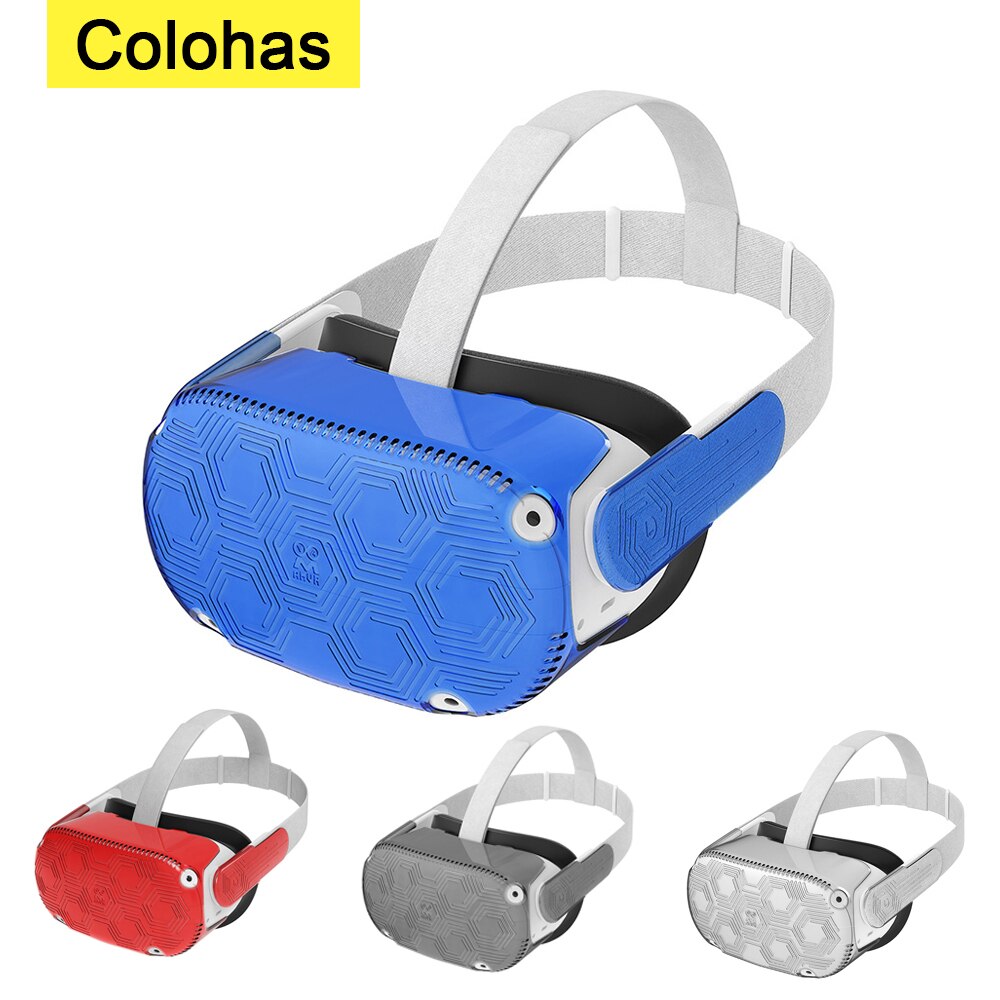 Couvercle de lentille de Protection pour casque VR, coque de Protection latérale gauche et droite pour Oculus Quest 2, accessoires de casque
