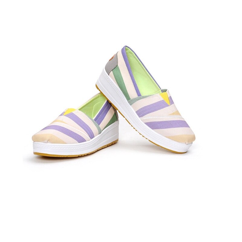 Skor kvinna sneakers klassiska casual skor student plattform dam hem