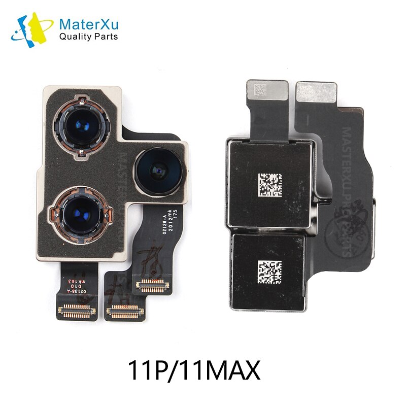 Origina Rear Big Camera Flex Voor Iphone 11 12 13 X Xs Xr Mini Pro Max 7G 7P 8G 8P Telefoon Sensor Kabel Reparatie Armatuur Onderdelen Kits