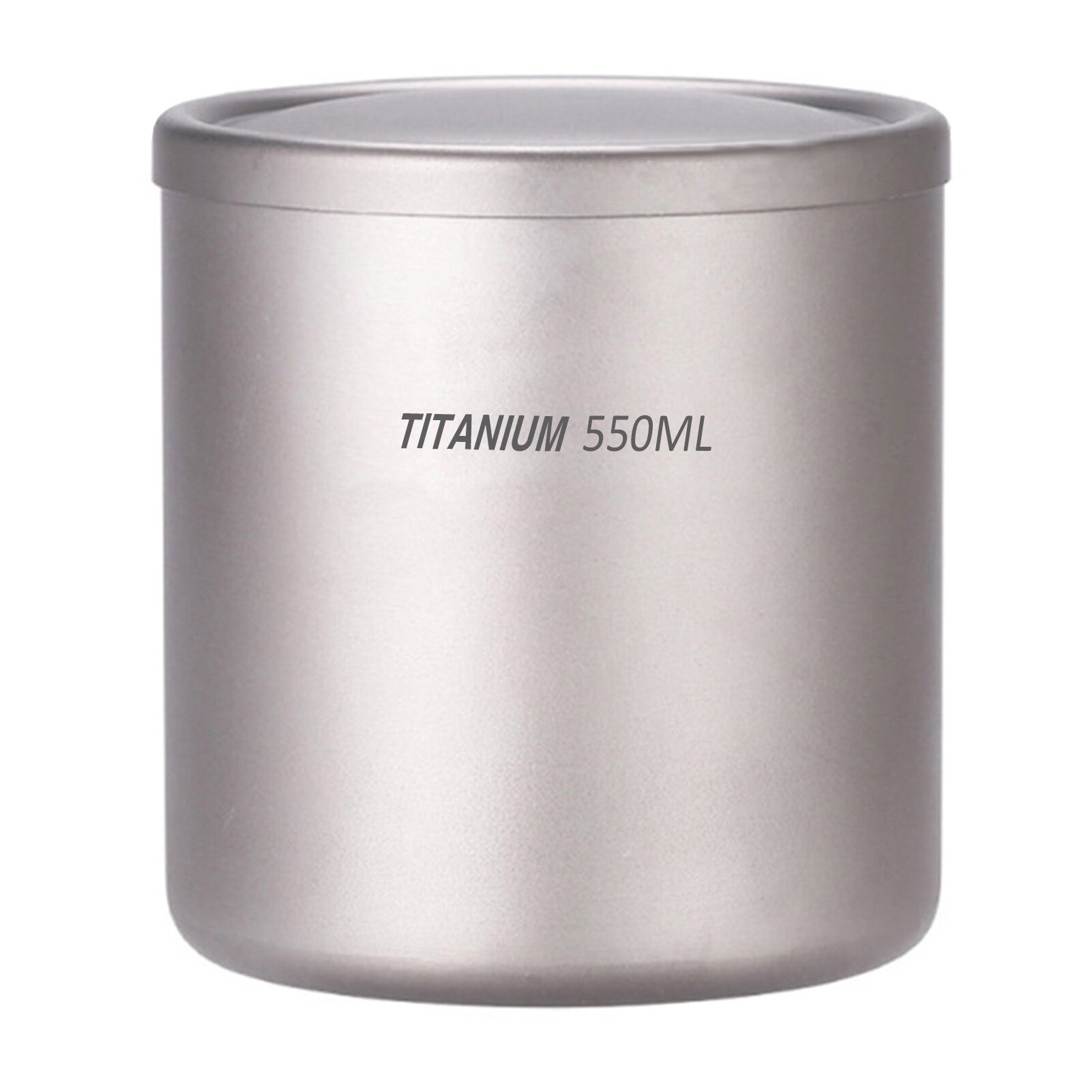 220ml/330ml/450ml/550ml Double Wall Titanium Water Cup Coffee Tea Mug for Home Office Outdoor Camping Hiking Backpacking Picnic