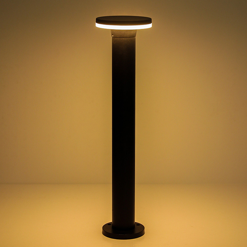 LED Outdoor Garten Lampe IP65 Wasserdicht Rasen Licht Villa Hof Pfad Landschaft Beleuchtung Straße Platz Aluminium Poller Lampen