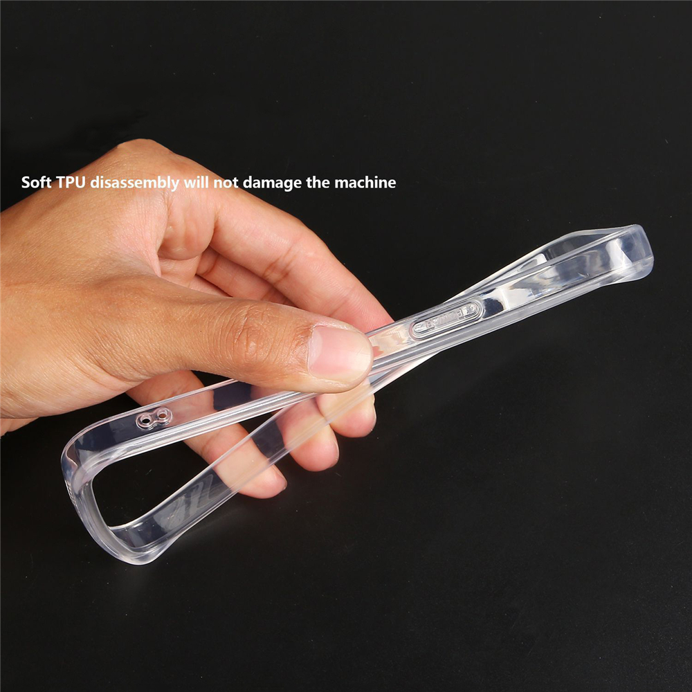 Slim Clear Silicone Bumper Frame For iphone 16 Pro Max 15 14 13 12 Mini Soft TPU Anti-Knock Protective Phone Case