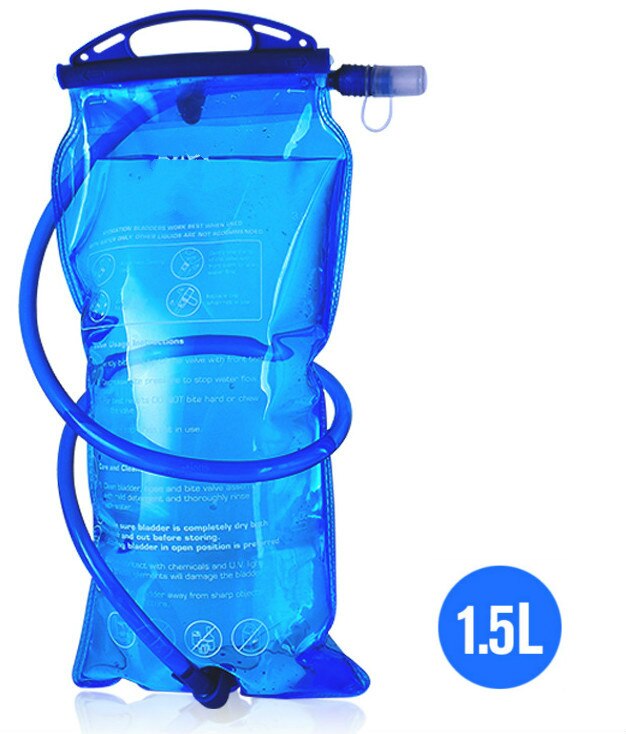 Jungle Koning Water Reservoir Waterzak Hydration Pack Opbergtas Bpa Gratis-1.5L 2L 3L Running Hydratatie Vest Rugzak j12: 1.5L Water Bag