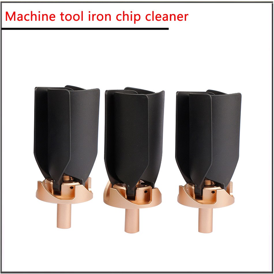 Nettoyeur automatique de ventilateur de dépoussiérage de puce de grattoir de déchets de retrait de puce de D16mm, ventilateur de retrait de nettoyage de poussière de fer de machine-outil