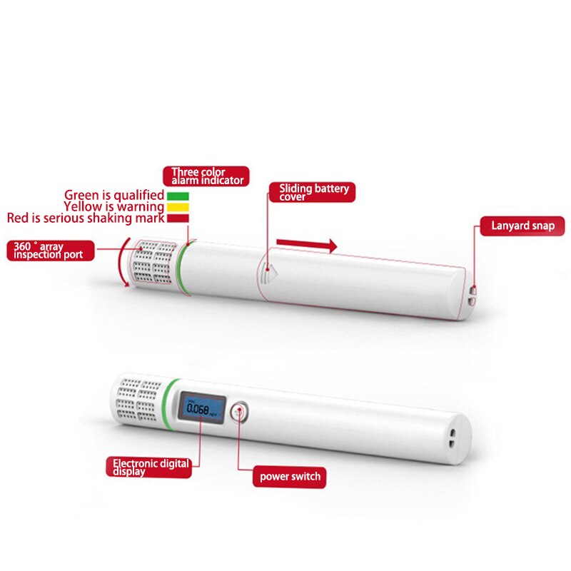 Gas Analyzer Combustible Gas Detector Port Natural Gas Leak Location Determine Meter Tester Portable Air Test