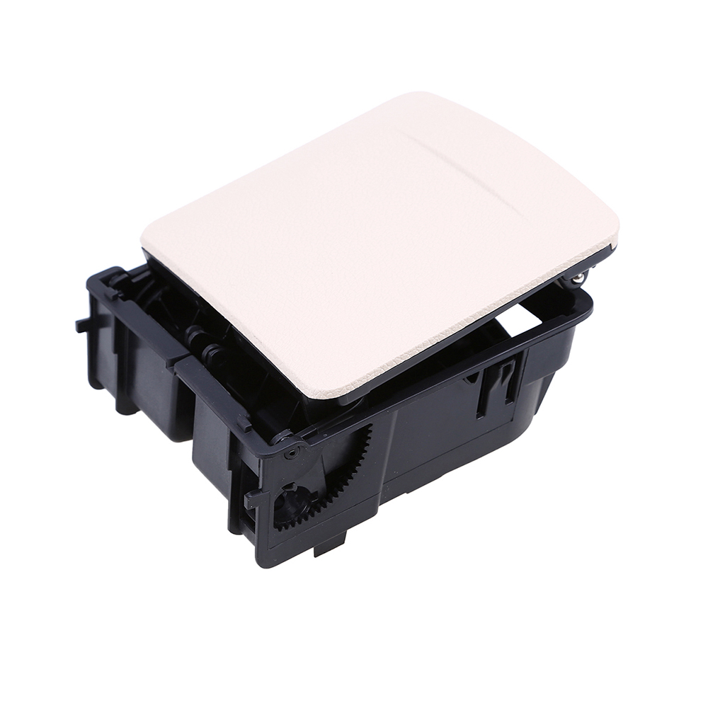 Portavasos trasero con reposabrazos para consola Central, soporte Beige para VW, Jetta MK5, Golf, GTI MK5, MK6, EOS, 1K0862532, 1K0862532C: Beige