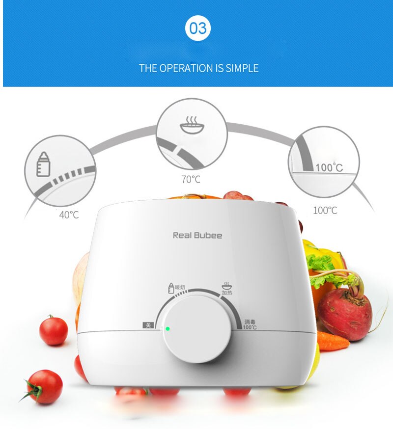 Chauffe-biberon électrique sans Bpa, universel, stérilisateur, chauffe-biberon, sans Bpa, pour l&#39;alimentation des bébés