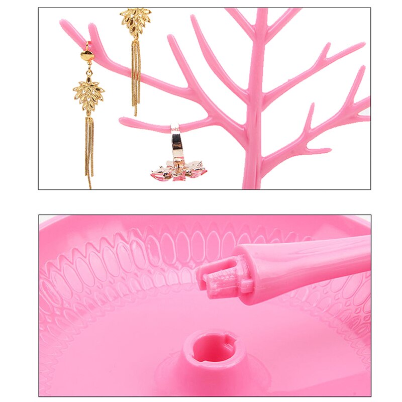 Earrings Necklace Ring Bracelet Jewelry Display Stand Tray Tree Watch Storage Racks Jewelry Organizer Holder