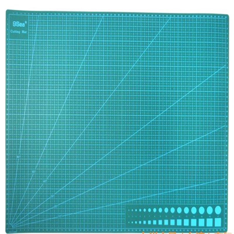 A2 Pvc Rectangle Grid Lines Self Healing Cutting Mat Tool Fabric Leather Paper Craft DIY tools 45cm * 60cm