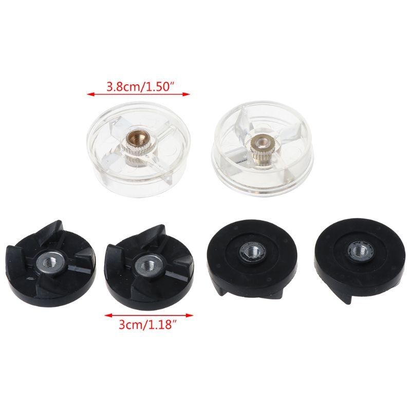 6 st utbyte 2 plast växelbas 4 gummi växel för magic bullet reservdelar