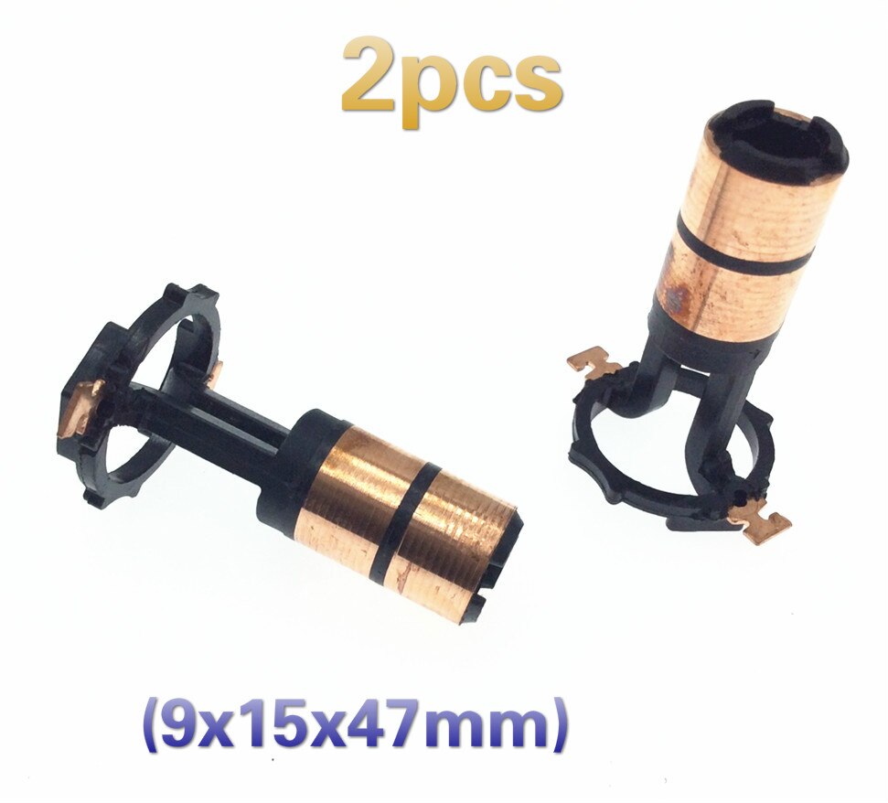 for Alternator VALEO 96 463217 80 CL15 citroen c4 picasso 1.6 HDI 2007 generator copper head copper collector ring (9x15x47mm)