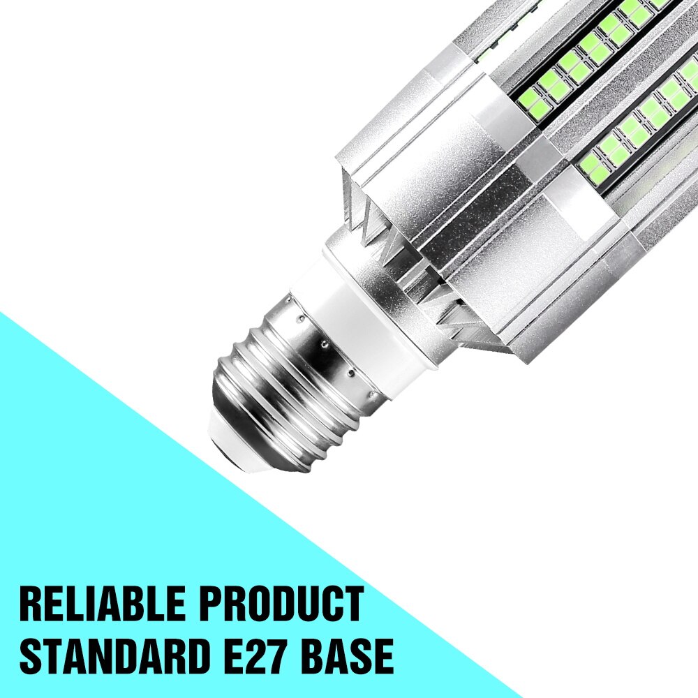 Lámpara Ultravioleta LED UVC de 60W, bombilla LED de desinfección de 220V, E27, germicida, esterilizador, luz bactericida de 110V, Amuchina