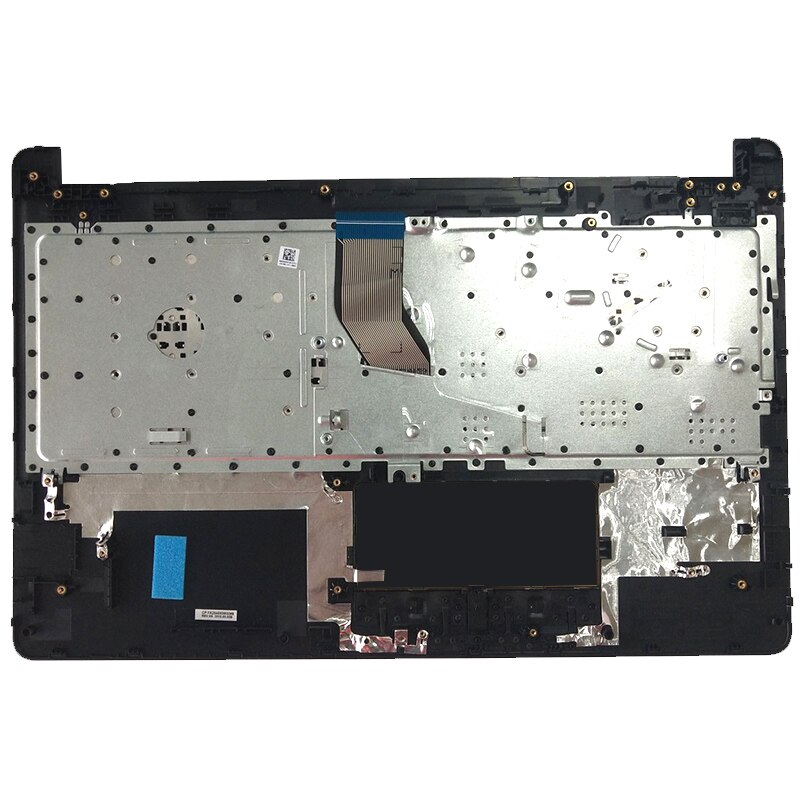 para HP Pavilion 15-BS 15-BW 15T-BS 250 G6 255 G6 256 G6 portátil cubierta superior con reposamanos teclado Bezel 925008-001 AM204000100: Black NO Touchpad