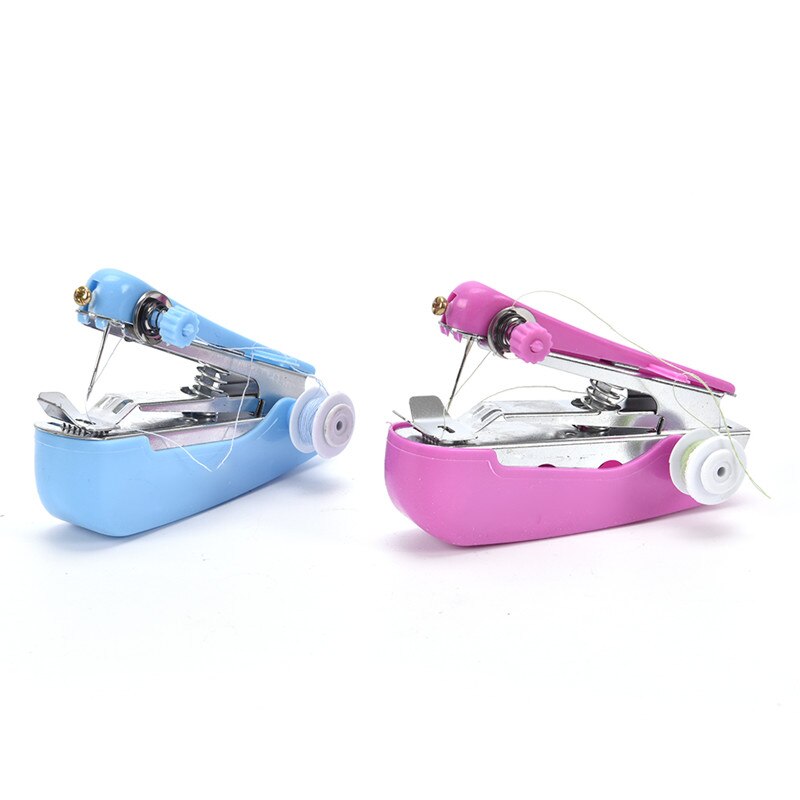 Mini Machine à coudre manuelle à main, poche de voyage en tissu pour la réparation de vêtements, pratique, pour l'extérieur
