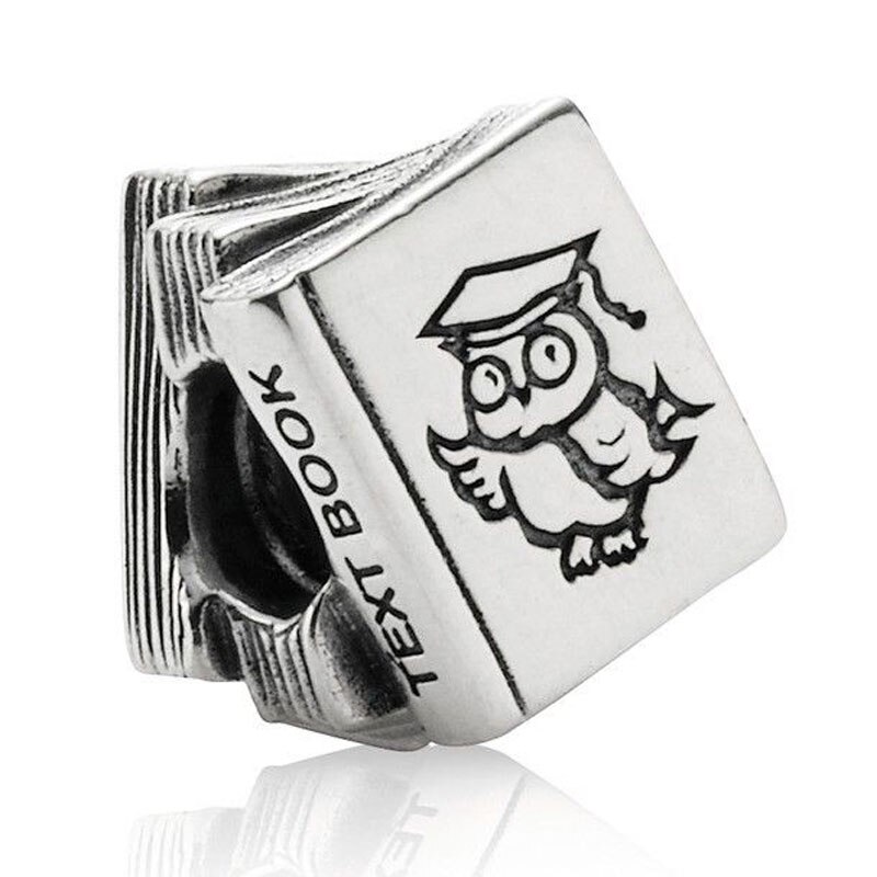 FAI DA TE di Fascino di Filatura Cuori Farfalla della Valigia di Corsa Mamma Script Caldo Cacao 925 Sterling Silver Bead Fit Originale Dei Monili Del Braccialetto: 14