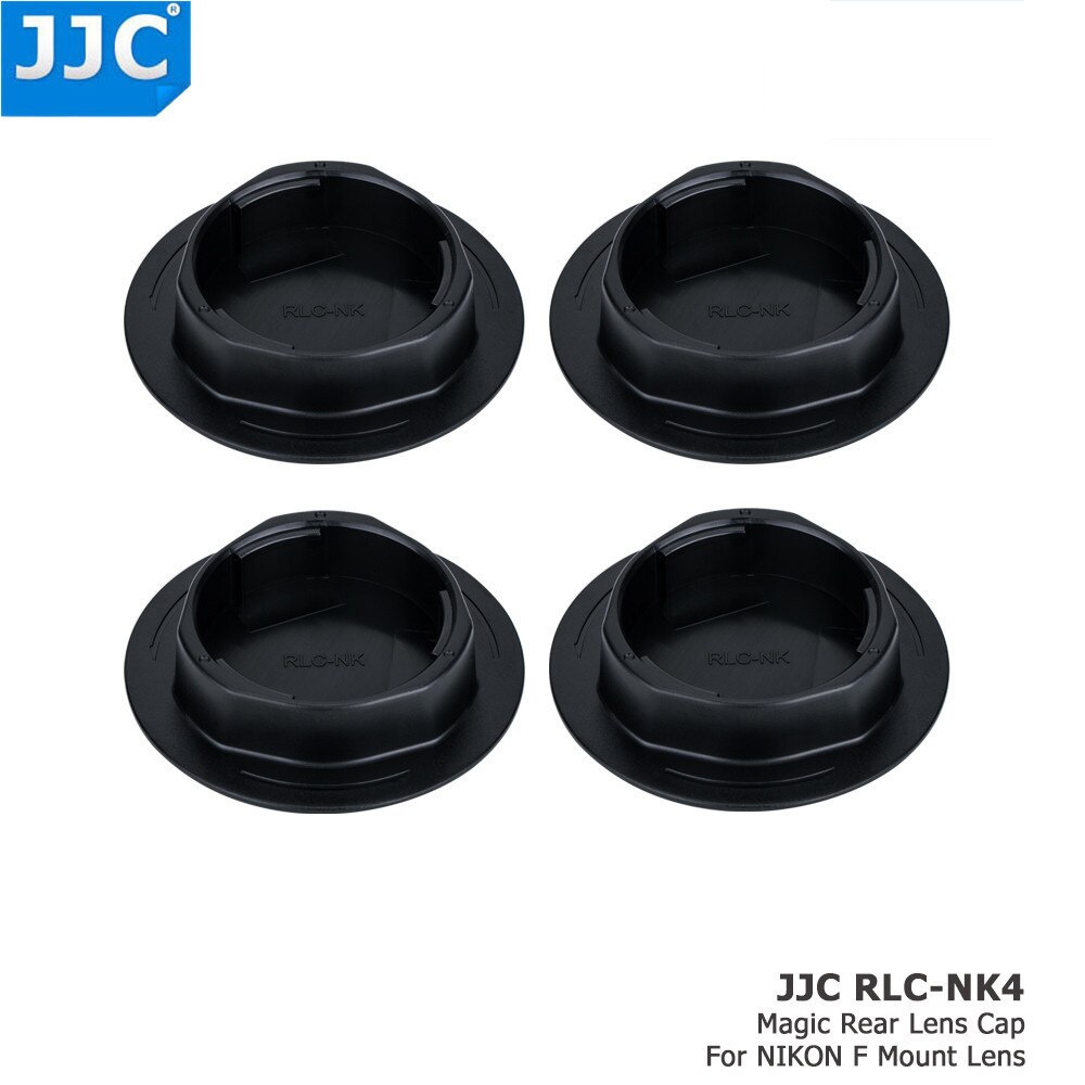 JJC Magic Rear Lens Cap Fast Conveniently Changes Camera Lens Save Time Lens Body Protector for Canon Nikon Sony Olympus etc.: RLCNK4