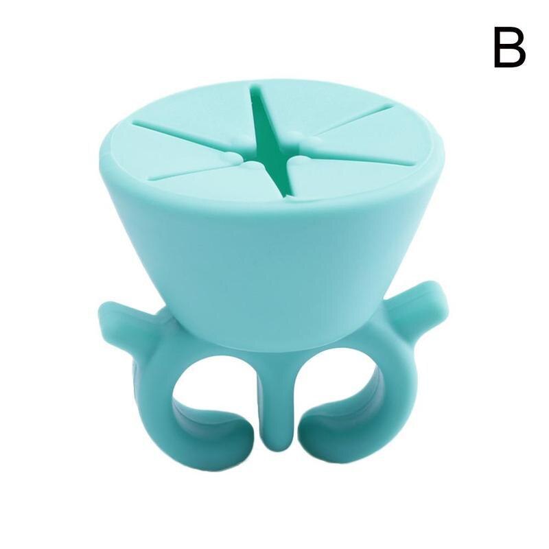 Handicraft Waste Collector Suctioned Vinyl Weeding Scrap Storage Collector Craft Weeding Tool Silicone Handicraft Storage Box: B