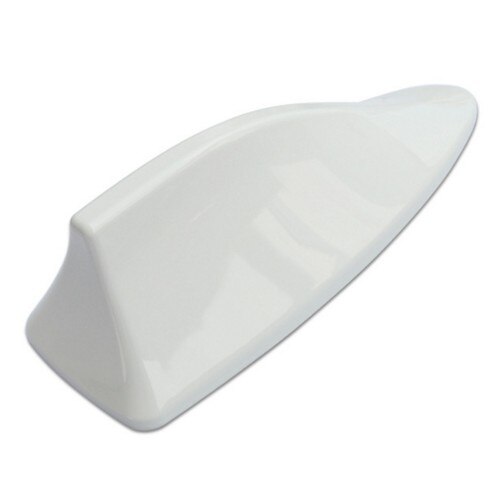 Antenas de señal de coche alerón con forma de aleta de tiburón para Peugeot 107, 108, 206, 207, 301, 406, 407, SW, 607, 308, 307, 508, RCZ: Blanco