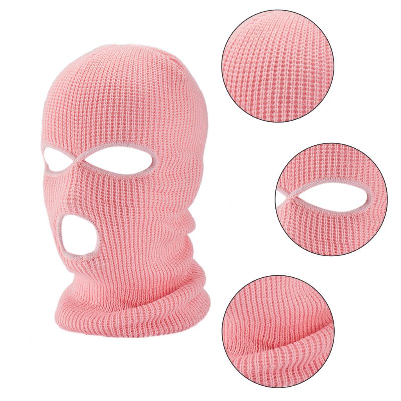 Balaclava Mask Hat Winter Cover Neon Mask Green Halloween Caps For Party Motorcycle Bicycle Ski Cycling Balaclava Pink Masks Cos