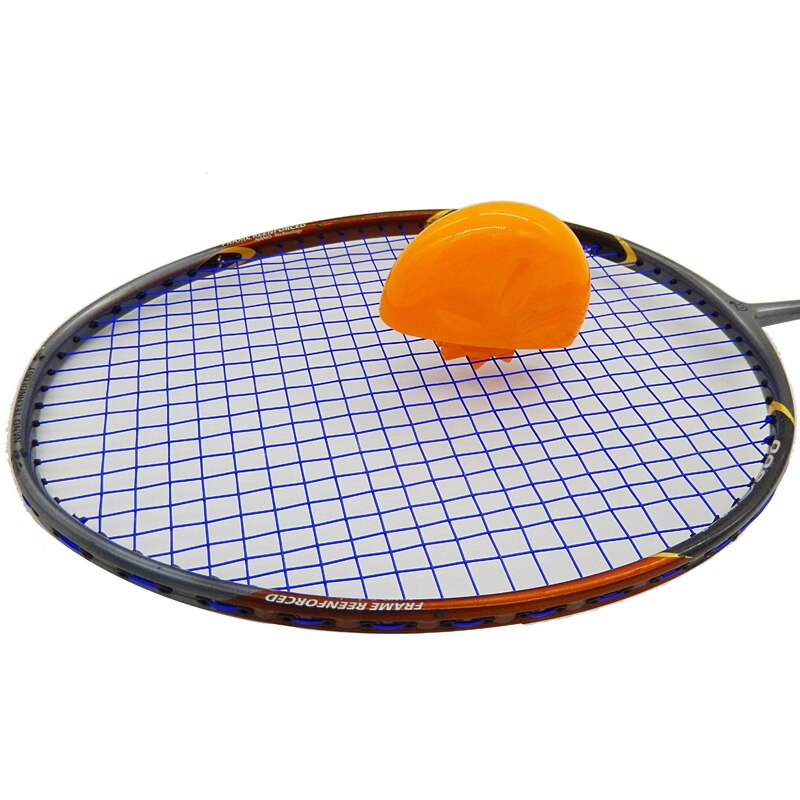 ZARSIA-máquina de cuerdas para raqueta de bádminton, herramienta de enhebrado, dispositivo de enderezado de cuerdas, color naranja, 1 unidad