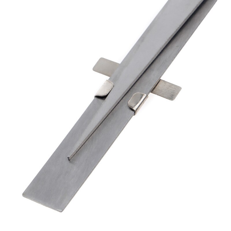 tastatore conico calibro di alesaggio in acciaio inossidabile calibro di profondità righello strumento di ispezione del foro strumento di ispezione del foro acciaio inossidabile 1 pz