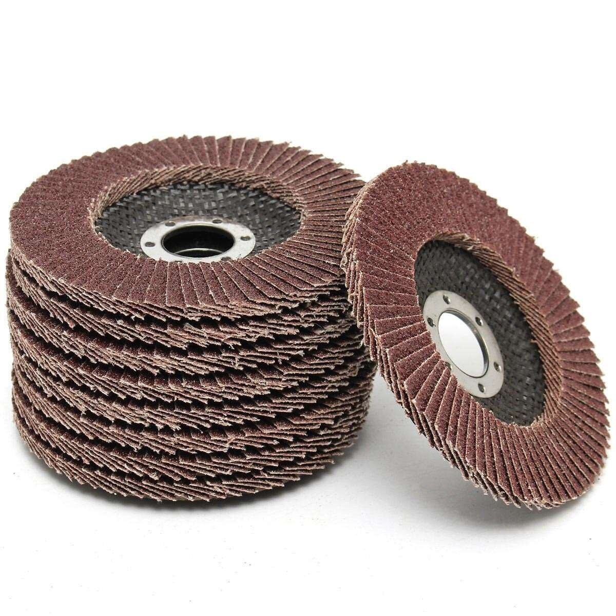10 PCs Zen Fex Flap Disc 115x22.23mm