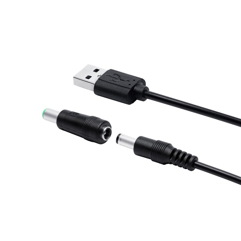 8in1 5V Usb Naar Dc 5.5X2.1Mm 3.5Mm 4.0Mm 4.8Mm 6.4Mm 5.5X2.5Mm 6.3Mm Plug Oplaadsnoer Voor Fan Speaker Router Led Lamp