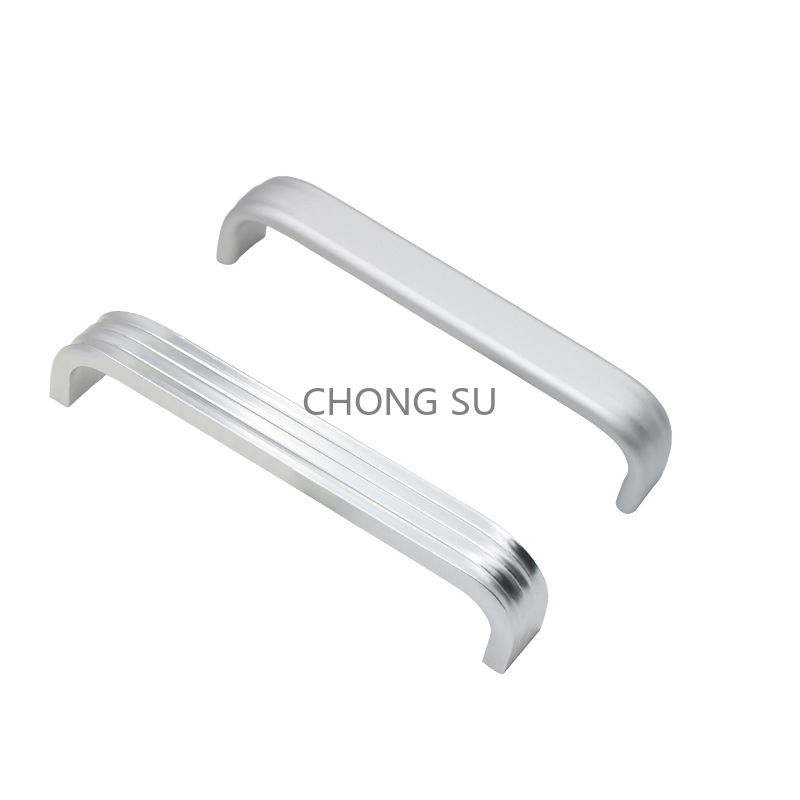 2pcs Length 96 128 160 192 224mm 305/306-Type Cabinet Handle Kitchen Handle Drawer Knob Aluminum Alloy Wardrobe Door Handles