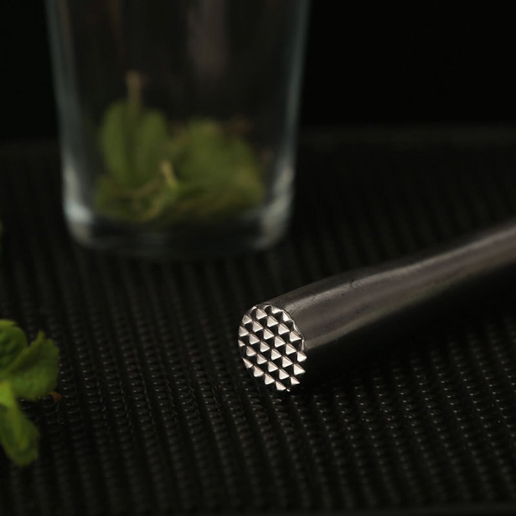 Edelstahl Gebrochen Popsicle Cocktail Stampfer Rühren Stock Bar Werkzeug Ktv Bartending Spezielle Werkzeug